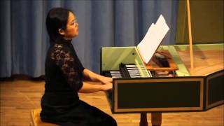 Tomoko Matsuoka  Th Arne Sonata No 1  Allegro excerpt [upl. by Leonelle]