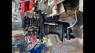 Evinrude 60 Hp Complete Outboard Engine [upl. by Nylatsirhc]