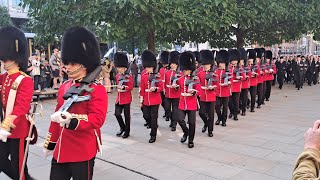 Grenadier Guards Regiment 60th anniversary Freedom of the City MANCHESTER Parade [upl. by Oleg]