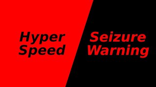 Hyper Speed Flashing Color Changing  Black Red Screen 10 Minutes SEIZURE WARNING [upl. by Barbabra]