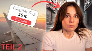 KEIN SCHLAF – BRECHE ich AB 😵 JEDEN TAG DER BILLIGSTE FLUG  TRAVELTHON Tag 2 [upl. by Manup279]