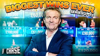 The Highest Wins Ever On The Chase 😱  Series 2  15 Compilation [upl. by Ilatan676]