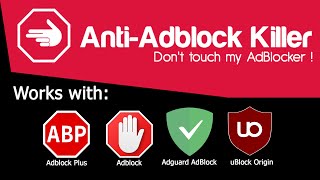 Bypass AntiAdBlock Websites  UPDATED VIDEO LINK IN DESCRIPTION [upl. by Asserac]