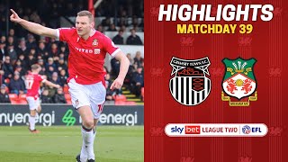 HIGHLIGHTS  Grimsby Town vs Wrexham AFC [upl. by Greerson]