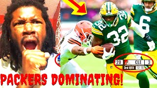 PACKERS OFF TO A DOMINANT START BROWNS VS PACKERS PRESEASON HIGHLIGHTS REACTION 2024 [upl. by Sellig73]