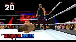 WR3D 20  The Fiend vs Daniel Bryan  Universal Championship Match  WWE Survivor Series 2019 [upl. by Samanthia]