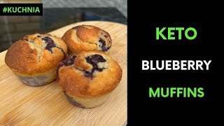 Keto Blueberry Muffins pyszny i prosty keto deser  Keto Travelers [upl. by Oiramal651]