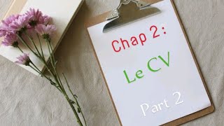 Chapitre2Le CV Part2 mipbcgS3S4 [upl. by Pallua]