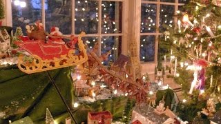 Christmas Village Beautiful Willliamstown MA [upl. by Atinna495]