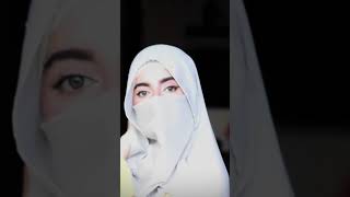 How to Wear Niqab tutorial with full coverage in summers [upl. by Ennaillek550]