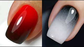 Ombre Gradient 💅Nail Design ideas 💅 Ideas De Diseño De Uñas [upl. by Ojiram]