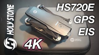 HolyStone HS 720E with EIS  Review Setup Test Flight and 4K Video Samples [upl. by Grethel281]