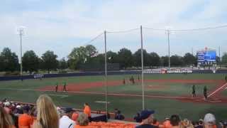 Vanderbilt Commodores Baseball Infield  at Super Regional vs Illinois [upl. by Eddy]