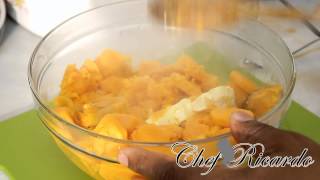 Sweet Mashed Potato  Recipes By Chef Ricardo [upl. by Ahsinuq]