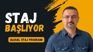 STAJ TEKLİFLERİ GELMEYE BAŞLIYOR ULUSAL STAJ PROGRAMI 2024 STAJYER HAVUZU AÇILDI [upl. by Folsom]