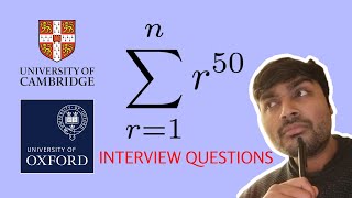 Inside an Oxford Maths Interview Real Questions Answered by a Current Student [upl. by Cleveland]