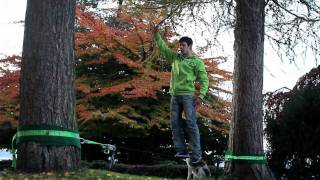 SlacklineGuide Basics  Stehen und Gehen [upl. by Hollerman259]