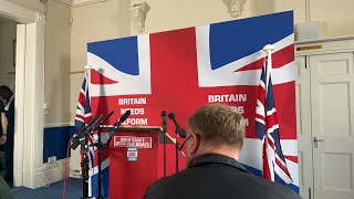 🚨 LIVE Nigel Farage’s BIG Immigration Announcement In Dover [upl. by Mona]