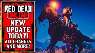 The NEW Red Dead Online Update Today RDR2 [upl. by Imuyam]