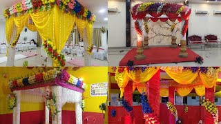 Indian wedding mandap decoration ideas❤️❤️wedding mandapflowerdecoration [upl. by Ab]