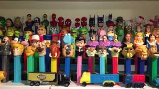 My PEZ dispenser collection [upl. by Nuahsyt]