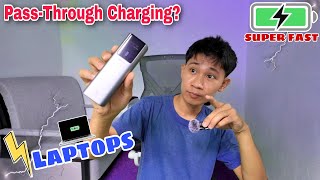 Panalo sa Charging Power Cuktech Power Bank review 10k mAh 150w [upl. by Drawyeh548]