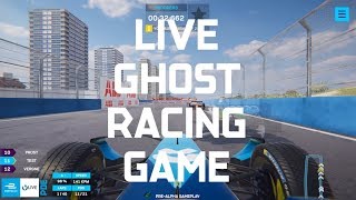 Formula E Live Ghost Racing Game  ABB FIA Formula E Championship [upl. by Edieh495]