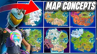 Fortnite Map Concept Compilation  Chapter 3 RemixImproved CONTEST RESULTS [upl. by Asilem]