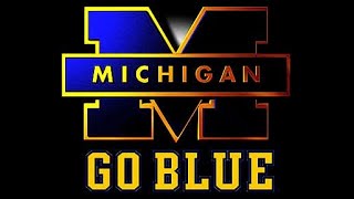 University Of Michigan Wolverines quotHAIL TO THE VICTORSquot [upl. by Solram]