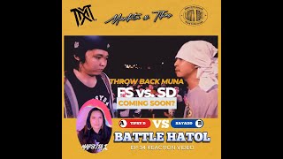 BATTLE HATOL EP34  FLIPTOP TIPSY D VS SAYADD  REACTION VIDEO [upl. by Neve]