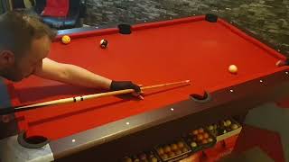 6ft pool table  9 ball break and run 165 [upl. by Htennaj159]