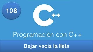 108 Programación en C  Listas  Eliminar todos los elementos de la lista [upl. by Rosen]