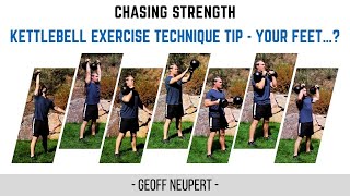 Kettlebell Exercise Technique Tip  Your Feet… [upl. by Brenner]