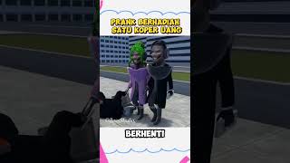 PRANK B€RHADI∆H U∆NG SATU KOPER dubbing funny shortsvideo [upl. by Adahs732]