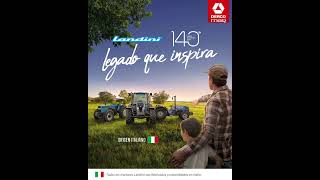 Tractores Landini es clásico en los campos familiares dercomaq [upl. by Aleit360]