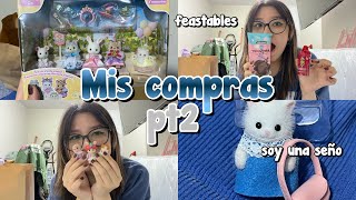 Mis compras de la Feria del juguete pt2🩵🫶🏻✨Más Dulces y Nuevos SylvaniansSoy Cam [upl. by Debo]