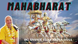 Mahabharat Katha Part1  HG Anant Vijay Krishna Prabhuji [upl. by Brawner]