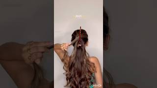 Try This Protective Ponytail Hack Tomorrow ✨🖤✨ hair hairstyle shorts longhair haircare [upl. by Haran]