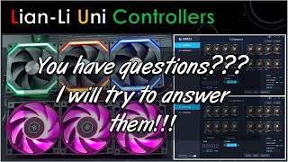 Lian Li Uni Fan AL120 amp SL120 Controllers LConnect 2 [upl. by Yemiaj]