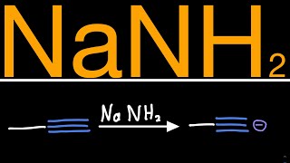 NaNH2 Alkyne Alkylation Reaction  Organic Chemistry I Reactions [upl. by Adnamra]