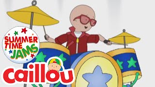 Caillou Song Rock n Roll Band  Videos For Kids [upl. by Halik]