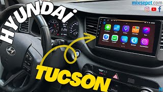 HYUNDAİ TUCSON 2017 MODEL 20152018 ANDROİD MULTİMEDYA SİSTEMİ hyundai hyundaitucson carplay [upl. by Gniliem]