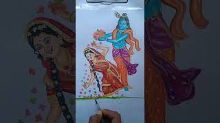 happy Holi drawing easy drawing art [upl. by Annai79]