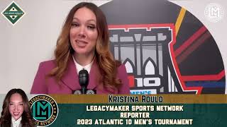 2023 Atlantic 10 Men’s Tournament 1 VCU Media Day Press Conference Report vcuathletics [upl. by Llener700]