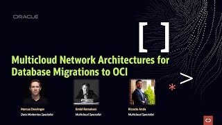 Cloud Coaching  Multicloud Network Architectures for DB Migrations to Oracle Cloud Infrastructure [upl. by Ahoufe]