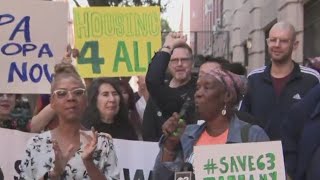 Residents fight to stay in NYC affordable housing [upl. by Nahtam305]