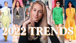 Fashion Trends for 2022 Vogue Harpers Bazaar Refinery29 amp More [upl. by Esemaj]