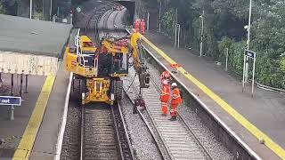 Engineering works at Parkstone rail station [upl. by Nibaj11]