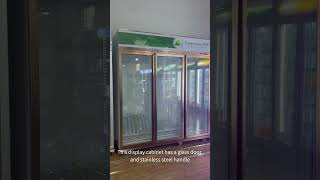 Green Health Commercial vertical multi door unit beverage refrigeration display freezer [upl. by Paine]