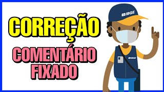 Correção da Prova no comentário fixado  IBGE 2022 [upl. by Sclater]